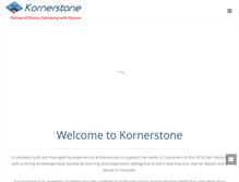 Tablet Screenshot of korner-stone.com